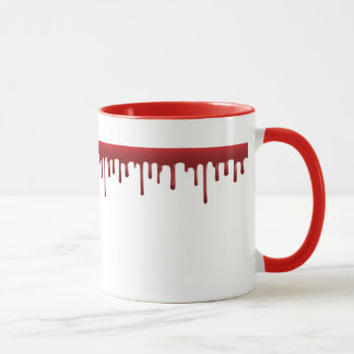 Trinken gotische Tasse des Blutkaffees