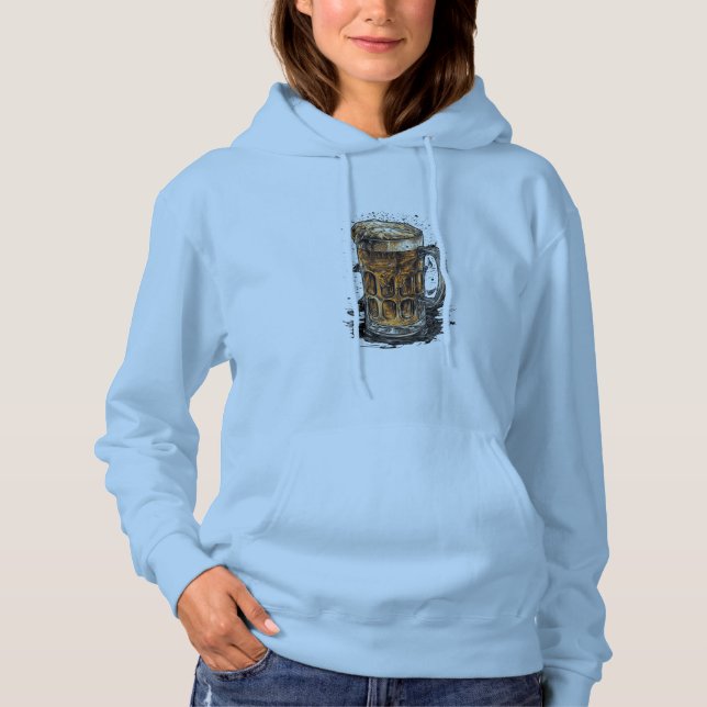 Trinken Hoodie (Vorderseite)