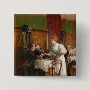 Trinken ihrer Gesundheit Button