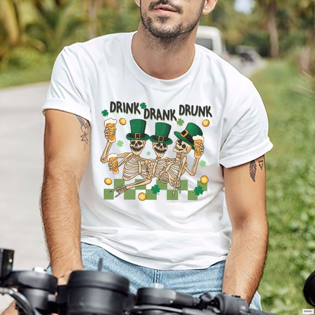 Trinken Sie Betrunken, St Patrick's Day T - Shirt (Von Creator hochgeladen)