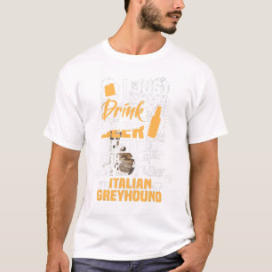 Trinken Sie Bier und hängen Sie mit meinem italien T-Shirt