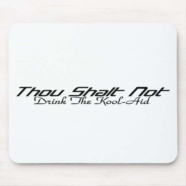 Trinken Sie die Kool-Hilfe Mousepad (Vorne)