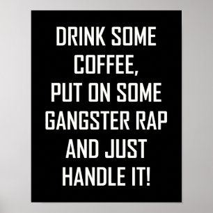 TRINKEN SIE EINEN KAFFEE... POSTER