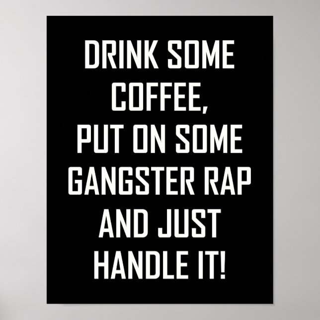 TRINKEN SIE EINEN KAFFEE... POSTER (Vorne)