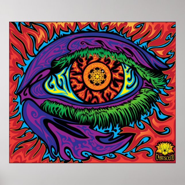 Trinken Sie es in - Auge Poster (Vorne)