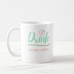 Trinken Sie etwas Kaffee Kaffeetasse