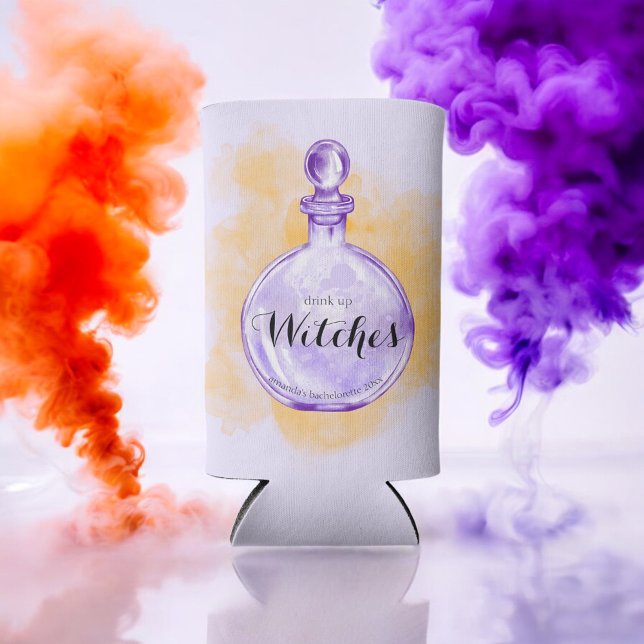 Trinken Sie Hexen Lila Aquarelltränke Selters Dosenkühler (Von Creator hochgeladen)