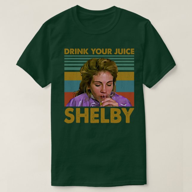 Trinken Sie Ihre Juice Shel T-Shirt (Design vorne)