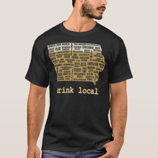 Trinken Sie lokale Bier T-Shirt