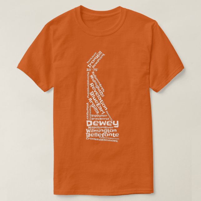 Trinken Sie lokale Brauereien aus Delaware T-Shirt (Design vorne)