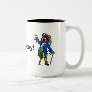 Trinken Sie Matey Pirate Coffee Tasse