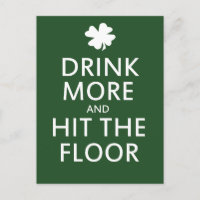 Trinken Sie mehr und schlagen Sie den Boden