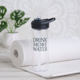 Trinken Sie mehr Wasser Benutzerdefinierte BPA-fre Trinkflasche