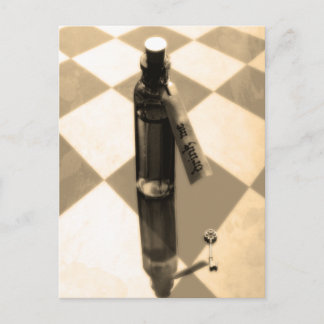 TRINKEN Sie MICH Postkarte