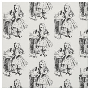 Trinken Sie mich Vintages Alice im Stoff