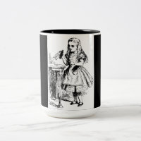 Trinken Sie mir gedachte Alice im Wunderland Trave