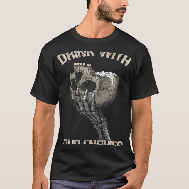 trinken Sie mit Ihrem Feinschmecker T-Shirt (Vorderseite)