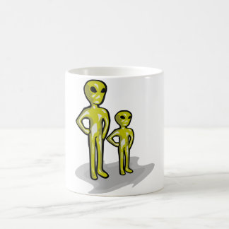 trinken Sie mit Ihren alienfreunden etwas Kaffeetasse