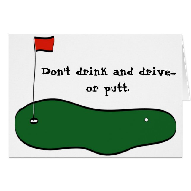 Trinken Sie nicht und fahren Sie (Vorderseite (Horizontal))