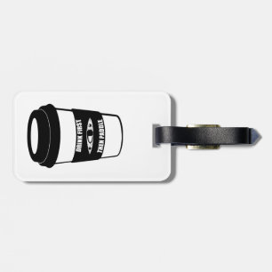 Trinken Sie zuerst dann Paddel Gepäckanhänger