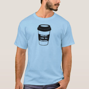 Trinken Sie zuerst dann Paddel T-Shirt