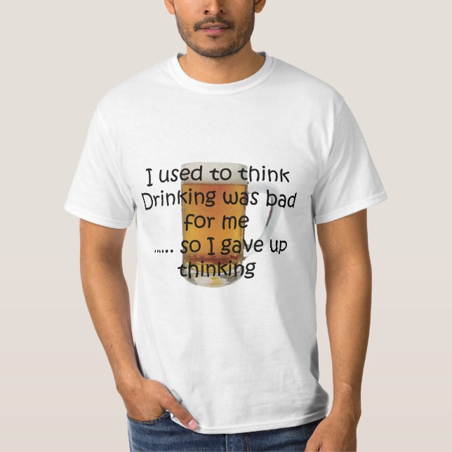 Trinken T-Shirt (Vorderseite)