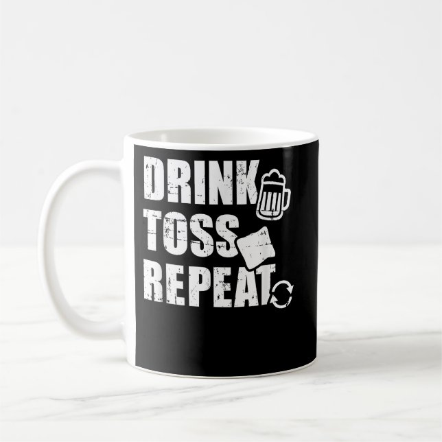 Trinken Toss Wiederholung Ecke Kaffeetasse (Links)