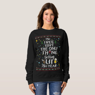 Trinken Ugly Weihnachts-Pullover Sweatshirt