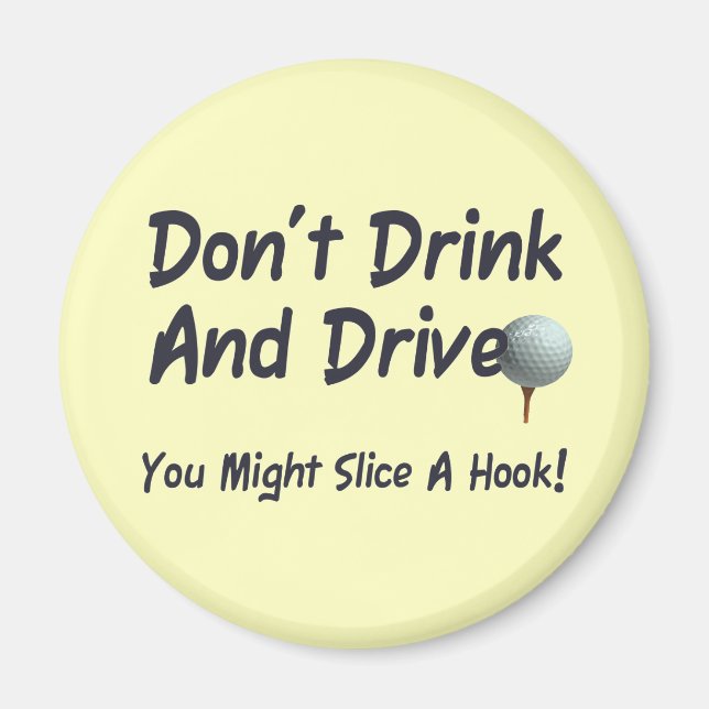 Trinken und fahren magnet (Vorne)