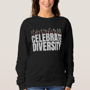 Trinken Vielfalt feiern für Barkeeper Sweatshirt