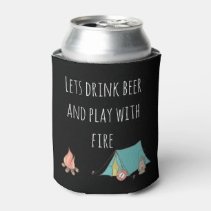 Trinken wir Bier und spielen wir mit dem Camping-L Dosenkühler