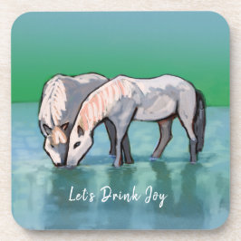 Trinken wir Joy Beverage Coaster Getränkeuntersetzer