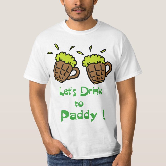Trinken wir! T-Shirt (Vorderseite)