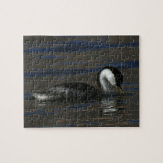Trinkender Grebe Puzzle