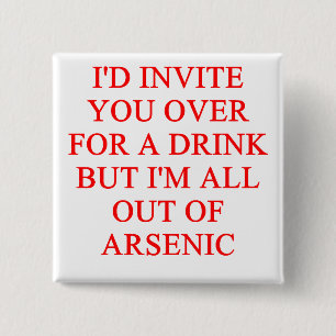 trinkender Witz Button