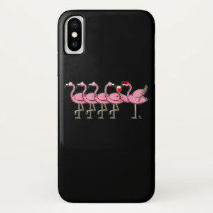 Trinkendes Weingeschenk des Flamingos Case-Mate iPhone Hülle