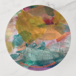 Trinket-Tray Round #3.2021 Dekoschale