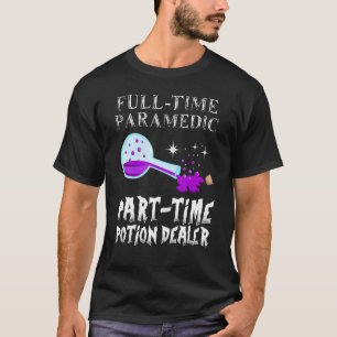 Trinkflasche Gothic Paramedic Kostüm Halloween T-Shirt
