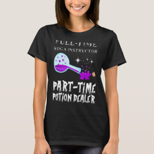 Trinkflasche Gothic Yoga Instructor Kostüm Hallo T-Shirt