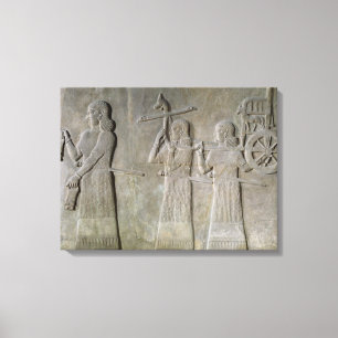 Trinkgefäße u. der königliche Chariot Leinwanddruck
