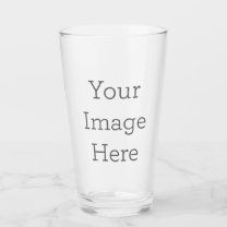 Trinkglas (473ml) selbst gestalten glas