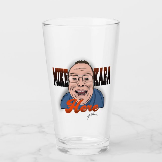 Trinkglas Glas (Vorderseite)