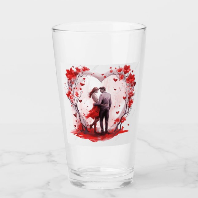 Trinkglas Glas (Vorderseite)