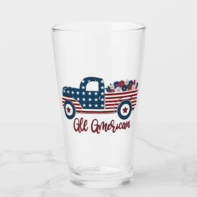 Trinkglas Glas (Vorderseite)