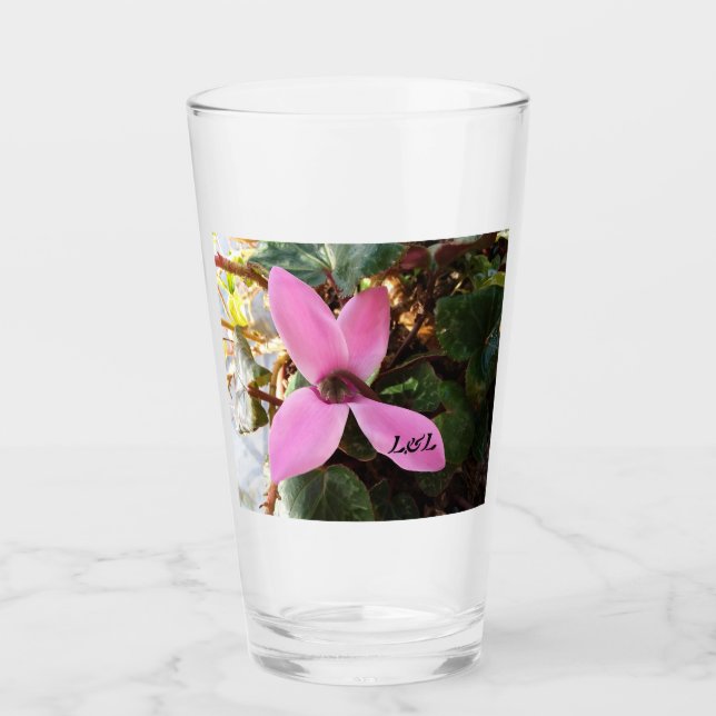 Trinkglas Glas (Vorderseite)