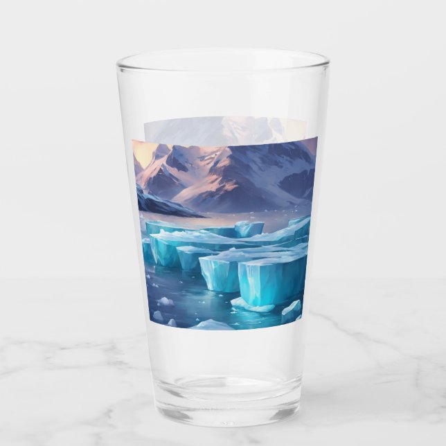 Trinkglas Glas (Vorderseite)