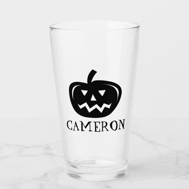 Trinkgläser mit Personalisiertem Halloween-Party Glas (Vorderseite)