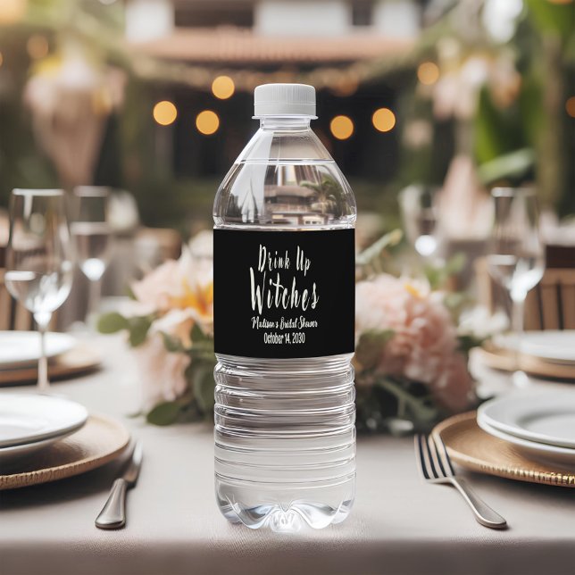 Trinkhexen Wasser Flasche Getränke Etikett Set (Von Creator hochgeladen)