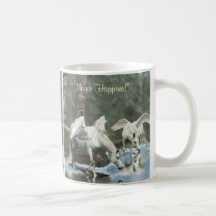 TRINKING PEGASI & TOTEMS Fantasy Art Tasse