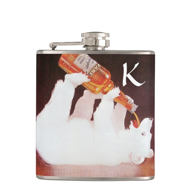 TRINKING POLAR BIER MONOGRAM FLACHMANN (Vorderseite)